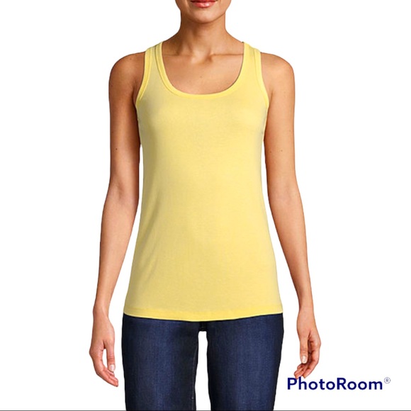 Preview International Nordstrom Yellow Tank Top. - Picture 2 of 3